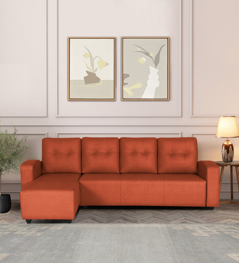 Topaz Fabric Sectional Sofa 6 Seater RHS/LHS