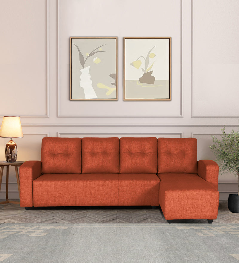 Topaz Fabric Sectional Sofa 6 Seater RHS/LHS