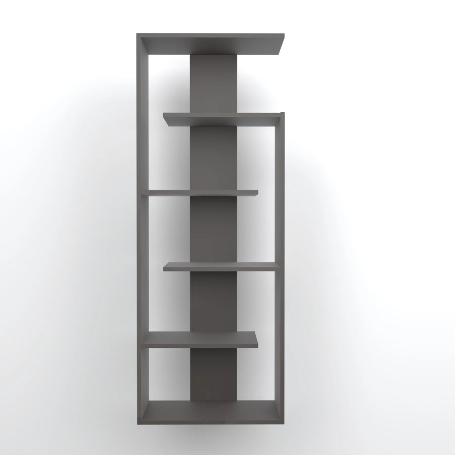 Toner Standard open Engineered Wood Open Book Shelf-Wenge