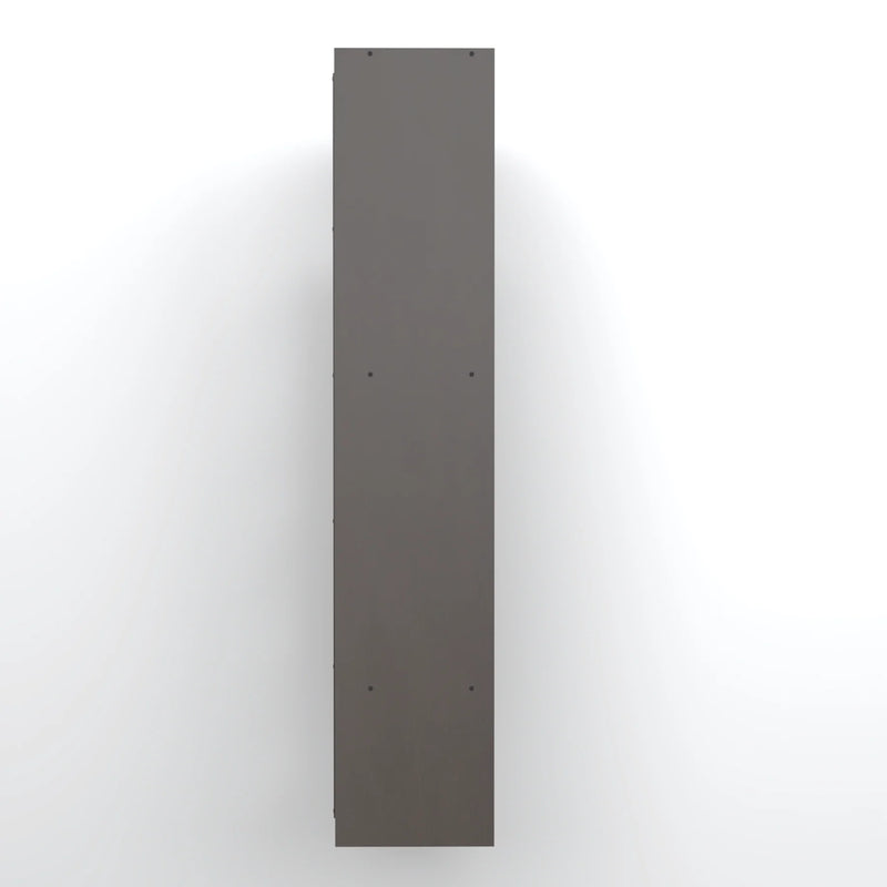 Toner Standard open Engineered Wood Open Book Shelf-Wenge