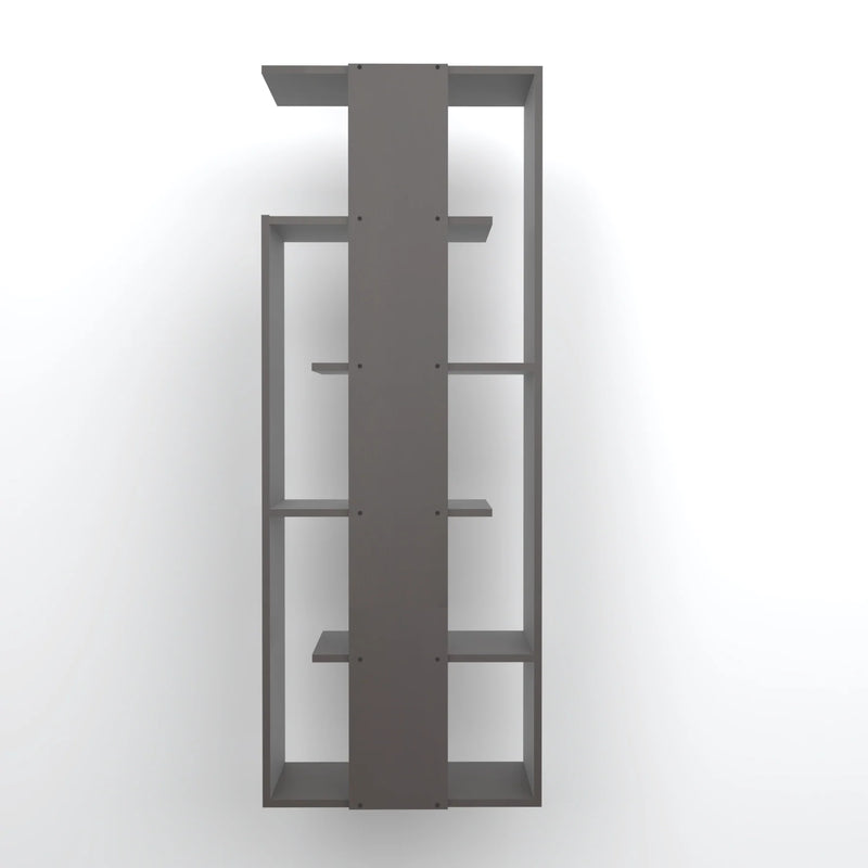 Toner Standard open Engineered Wood Open Book Shelf-Wenge
