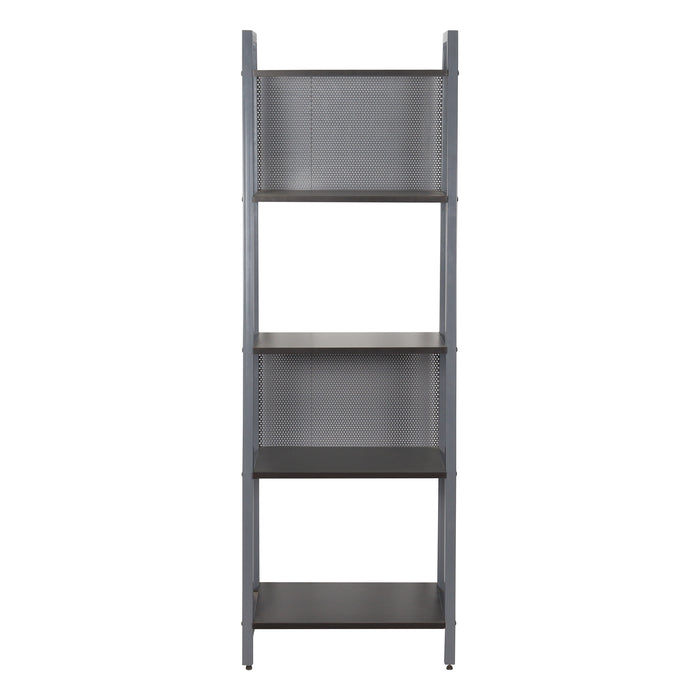 Westin Book shelf In Dark Wenge & Grey Colour