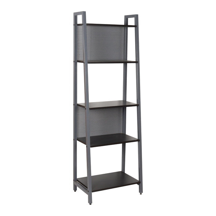 Westin Book shelf In Dark Wenge & Grey Colour